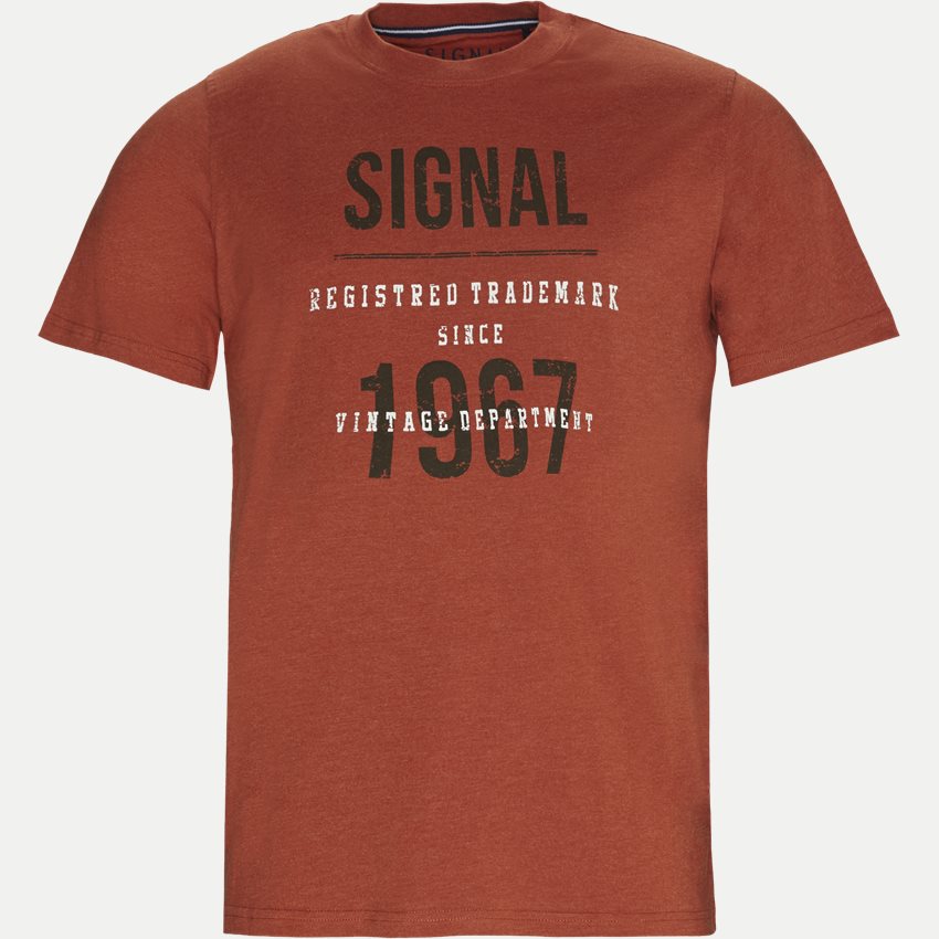 Signal T-shirts SHANE ORANGE MELANGE